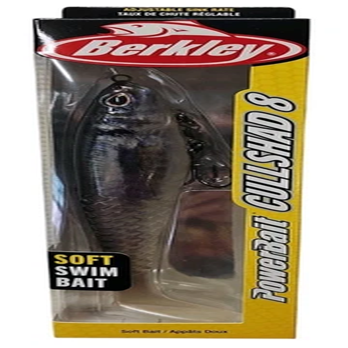 Berkley - Powerbait, CullShad 8 - Swimbait - 8 in Soft - HD Gizzard Shad -New