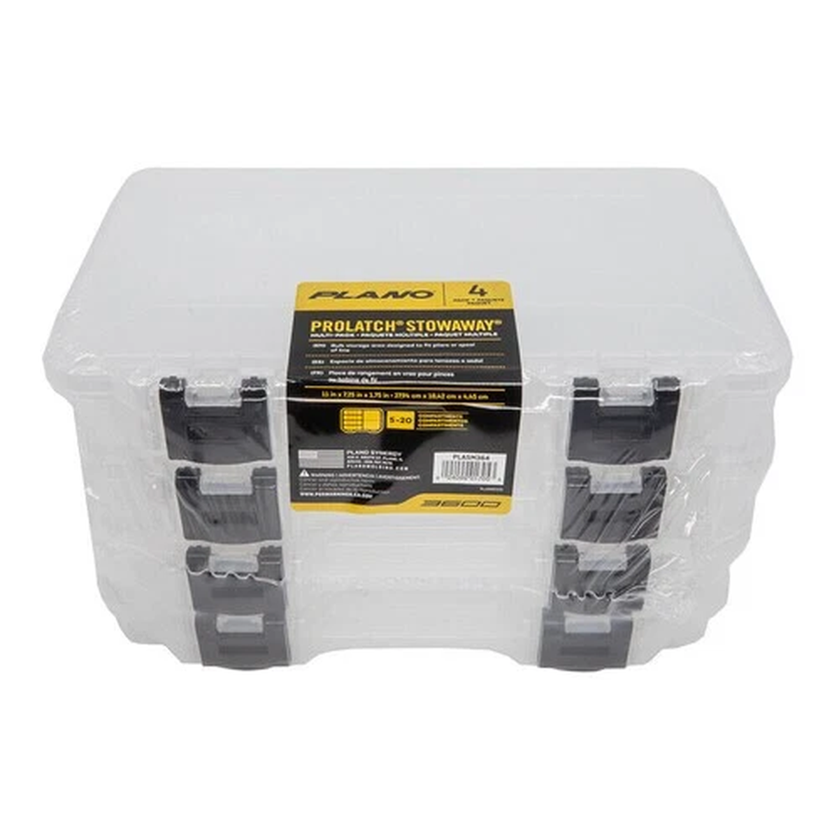 Plano Plasw374 3700 Prolatch Stowaway *4-Pack