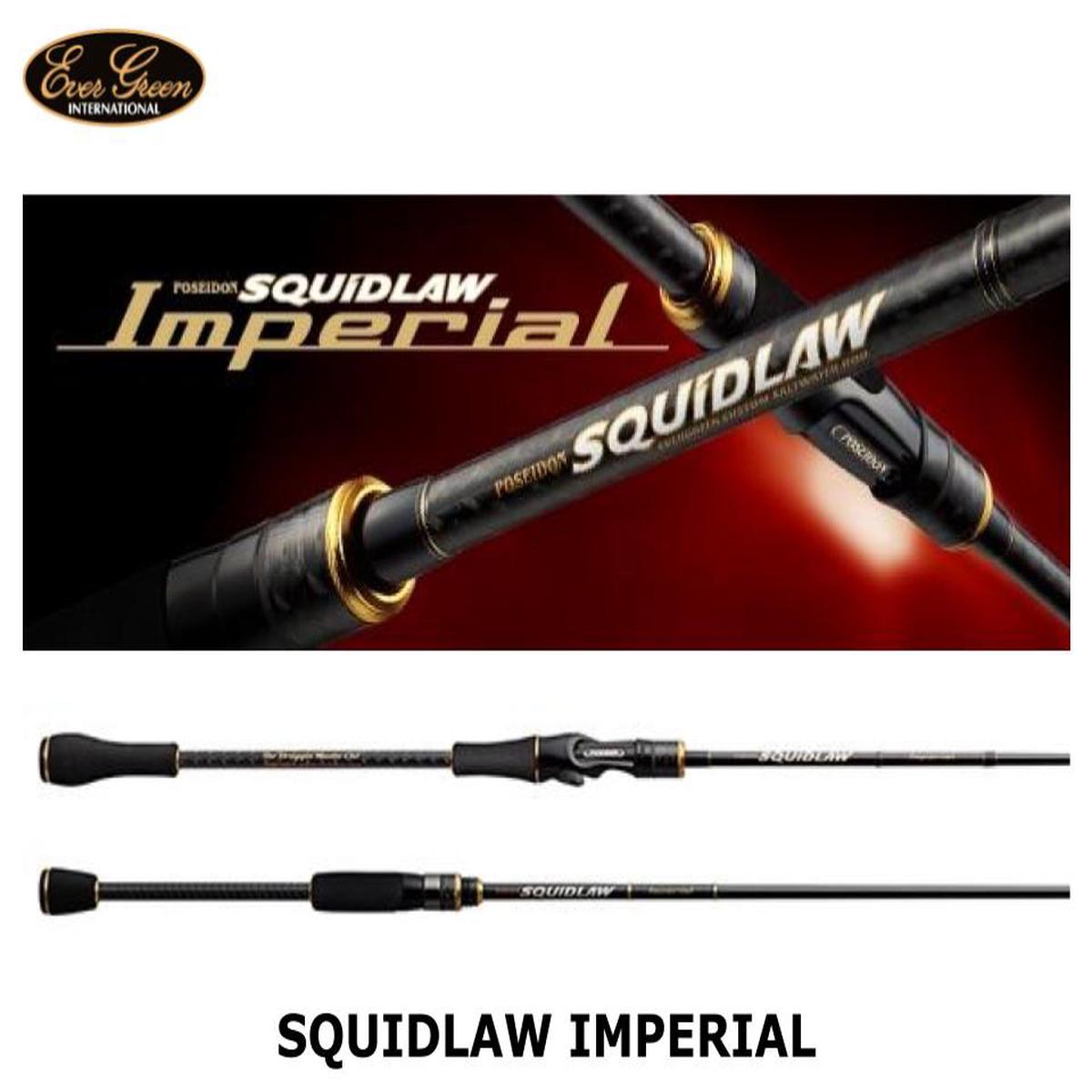 Pre-Order Evergreen Squidlaw Imperial Baitcasting NIMC-63XUL/LST Draggin' Master C63