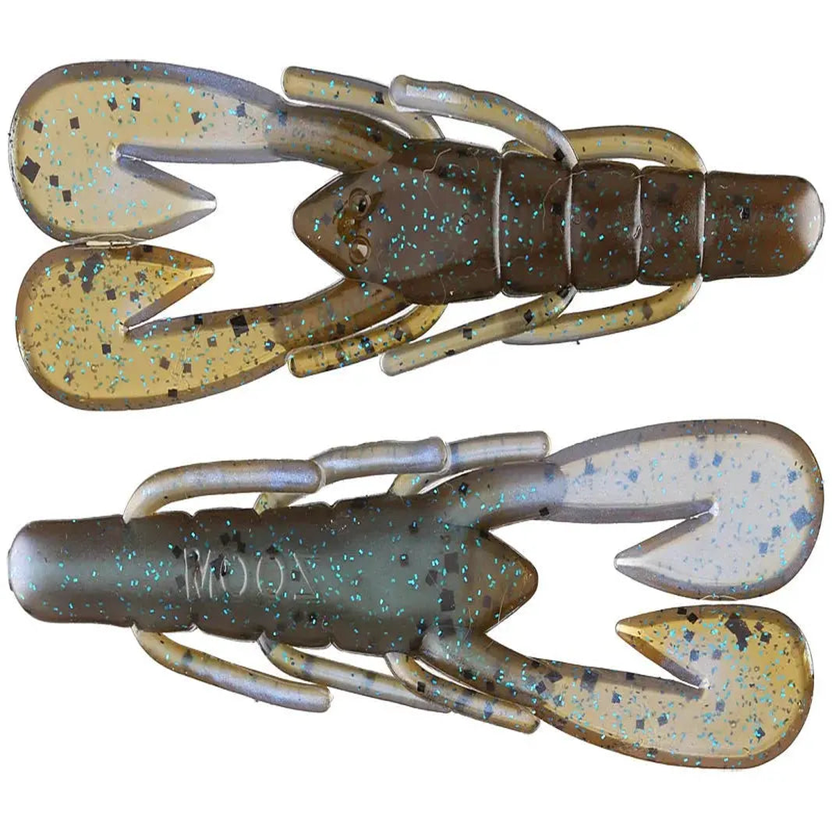 Zoom U-V Speed Craw 3.5" - Green Pumpkin Blue 12pk