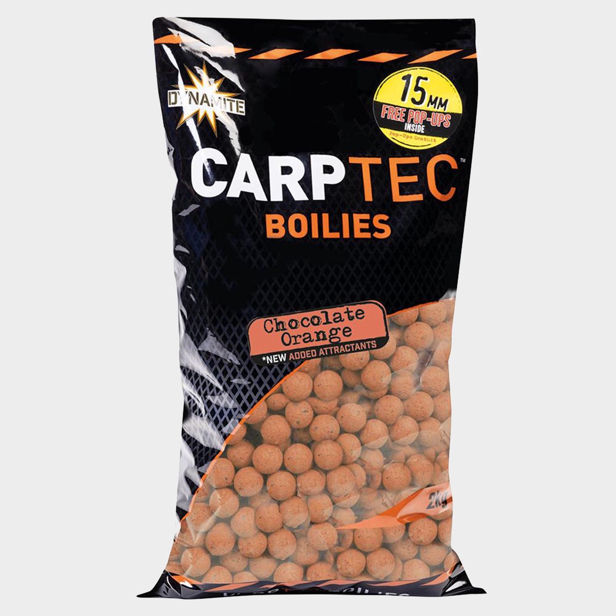 Carp-Tec Chocolate Orange Boilies 15mm 2kg