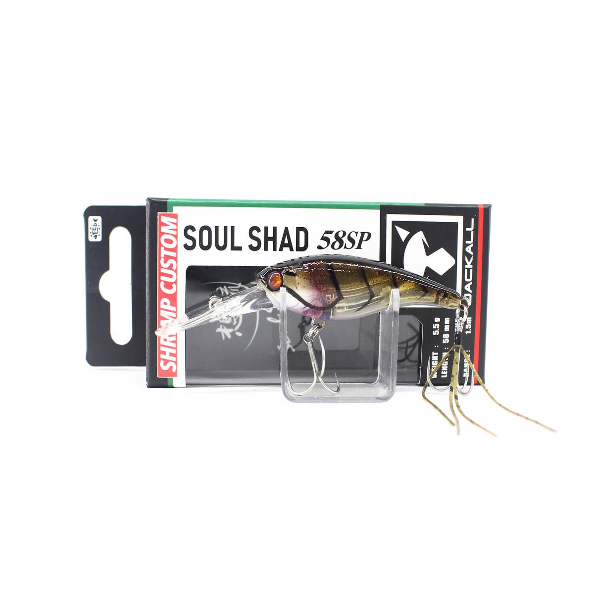 Jackall Soul Shad 58SP Suspend Lure Mamo Shrimp Type II (9545)