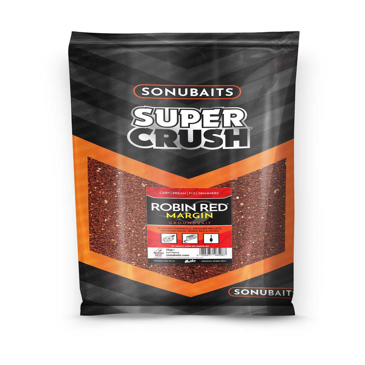 Sonubaits Groundbait Robin Red Margin Mix Groundbait 2kg