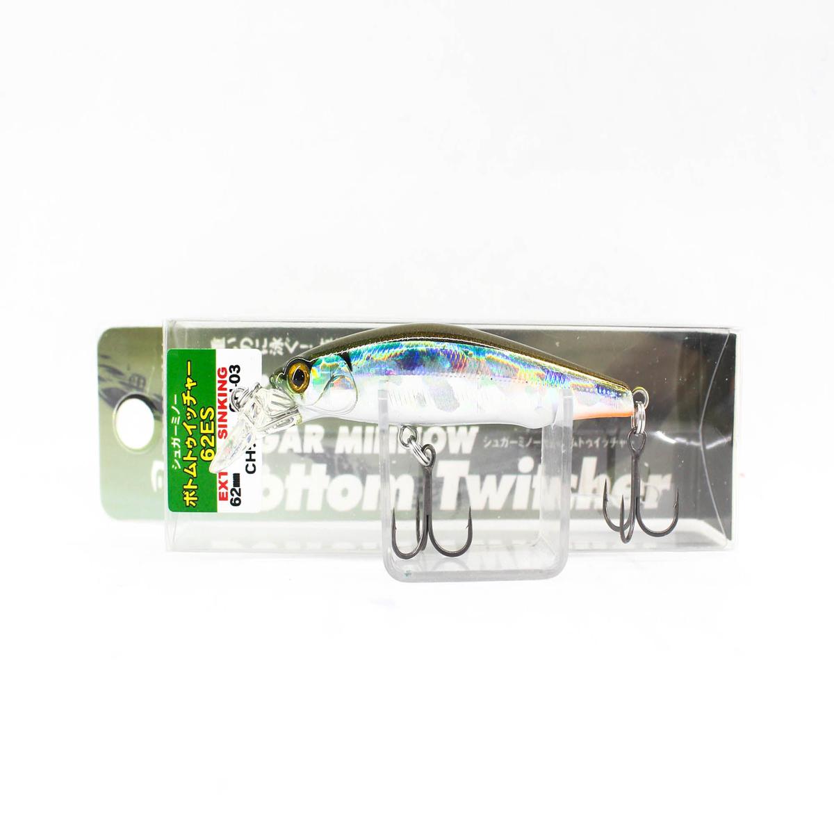 Bassday Sugar Minnow Bottom Twitcher 62ES Sinking Lure 8 grams CH-03 (1275)