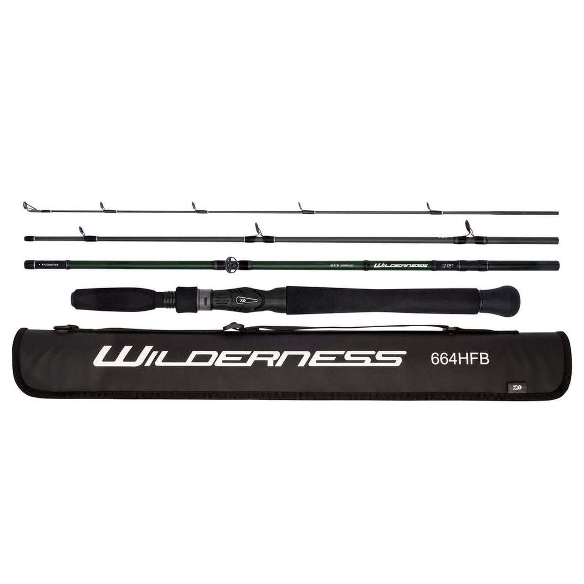 Daiwa 20 WILDERNESS 664HFB 6'6" Baitcast Rod