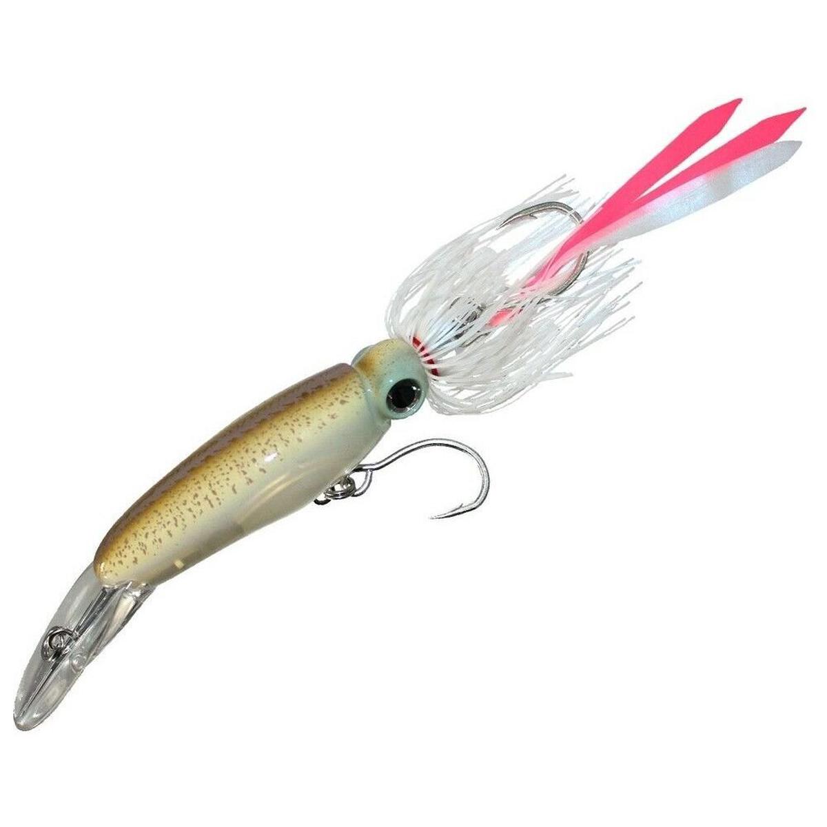 Fish Inc Centre 12 150mm Squid Lure NATURAL SQUID