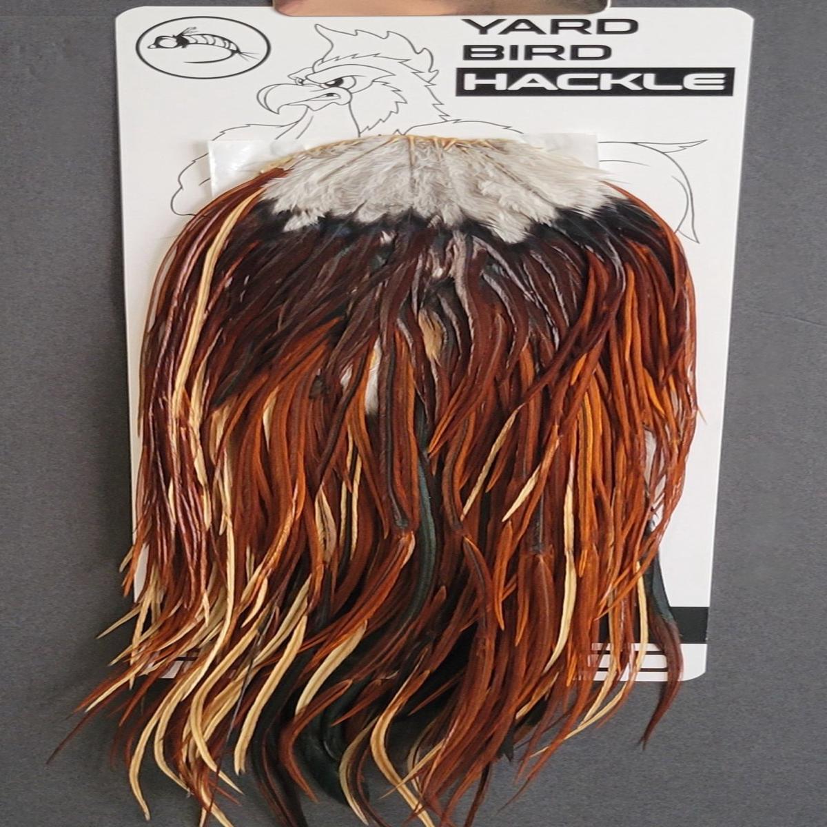 Flash Sale Hackle 434 - Yard Bird Saddle NA - Brown (size 14-16)