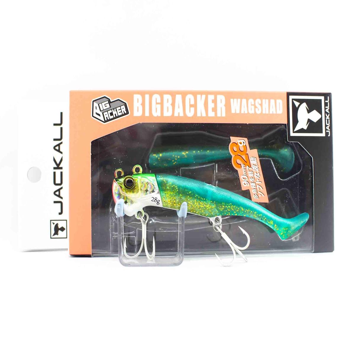 Jackall Big Backer Wagshad 28 grams 90 mm Sinking Lure Jasper Bait (5549)