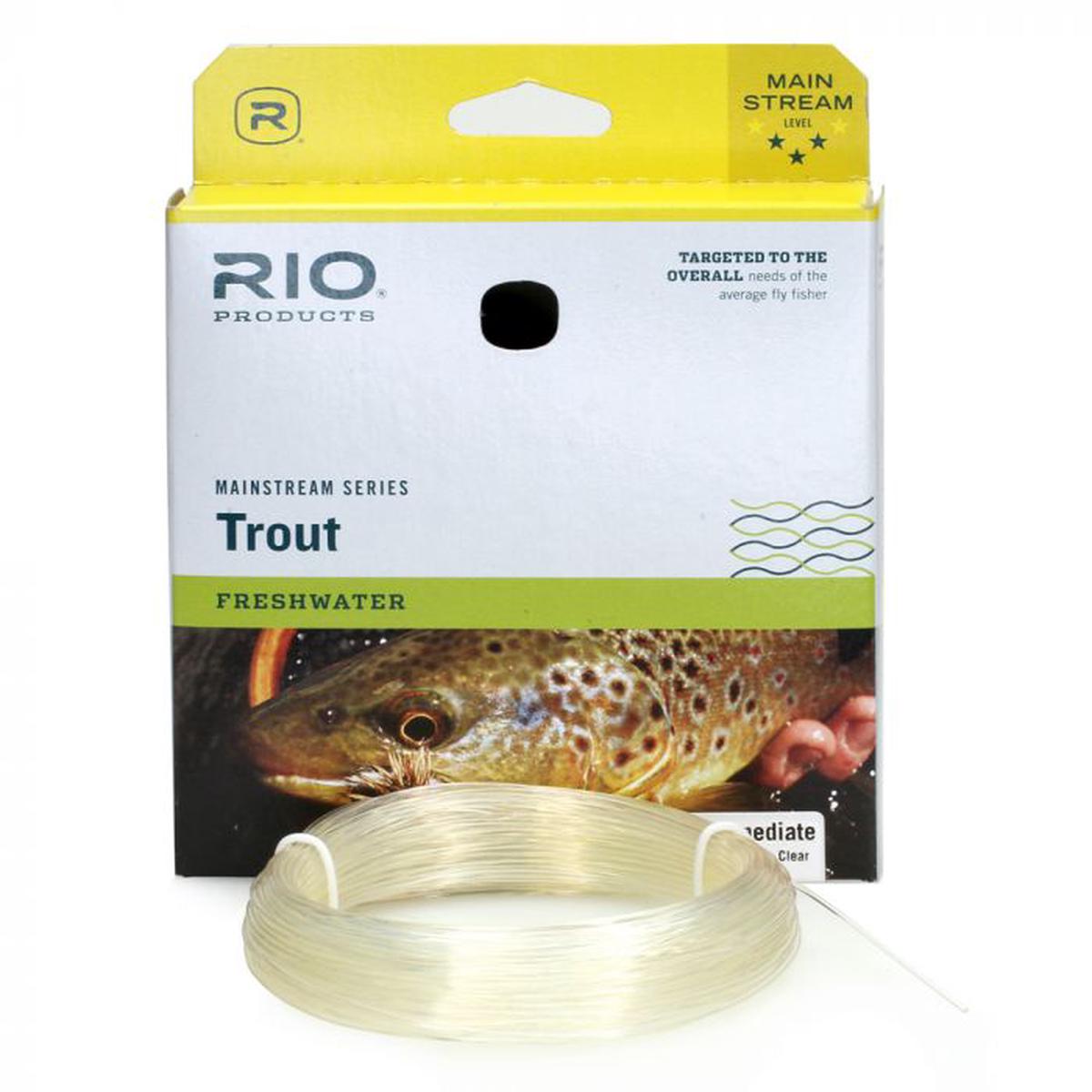 Rio Mainstream WF5I Intermediate 4-5cms Fly Line (Clear)