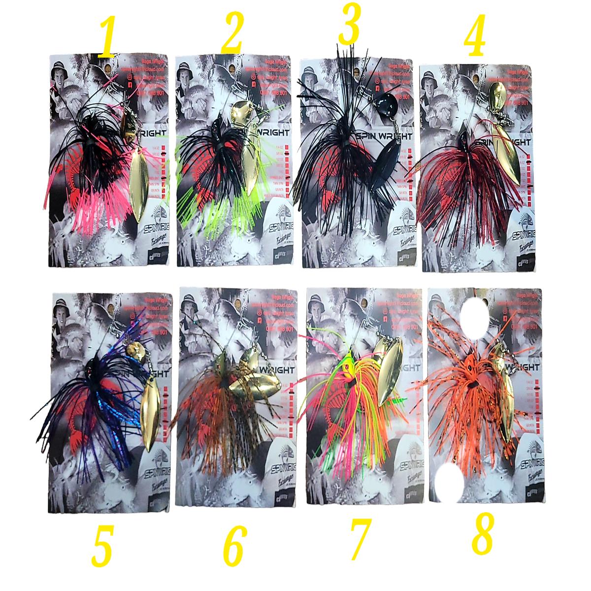 Spin Wright 1/2oz Spinner Bait Lure