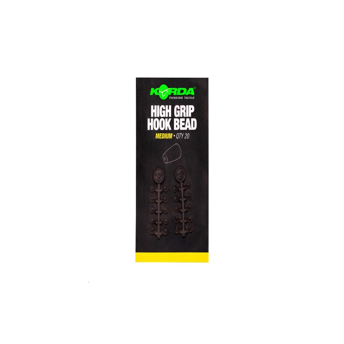 Korda High Grip Hook Bead Medium