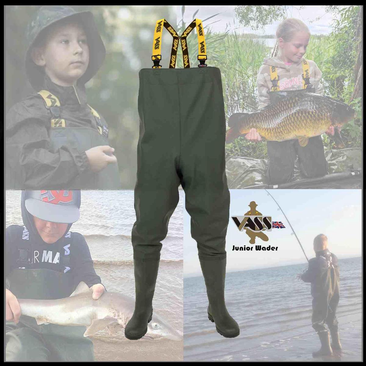 Vass Vass-Tex 600 Junior Chest Wader - Cleated