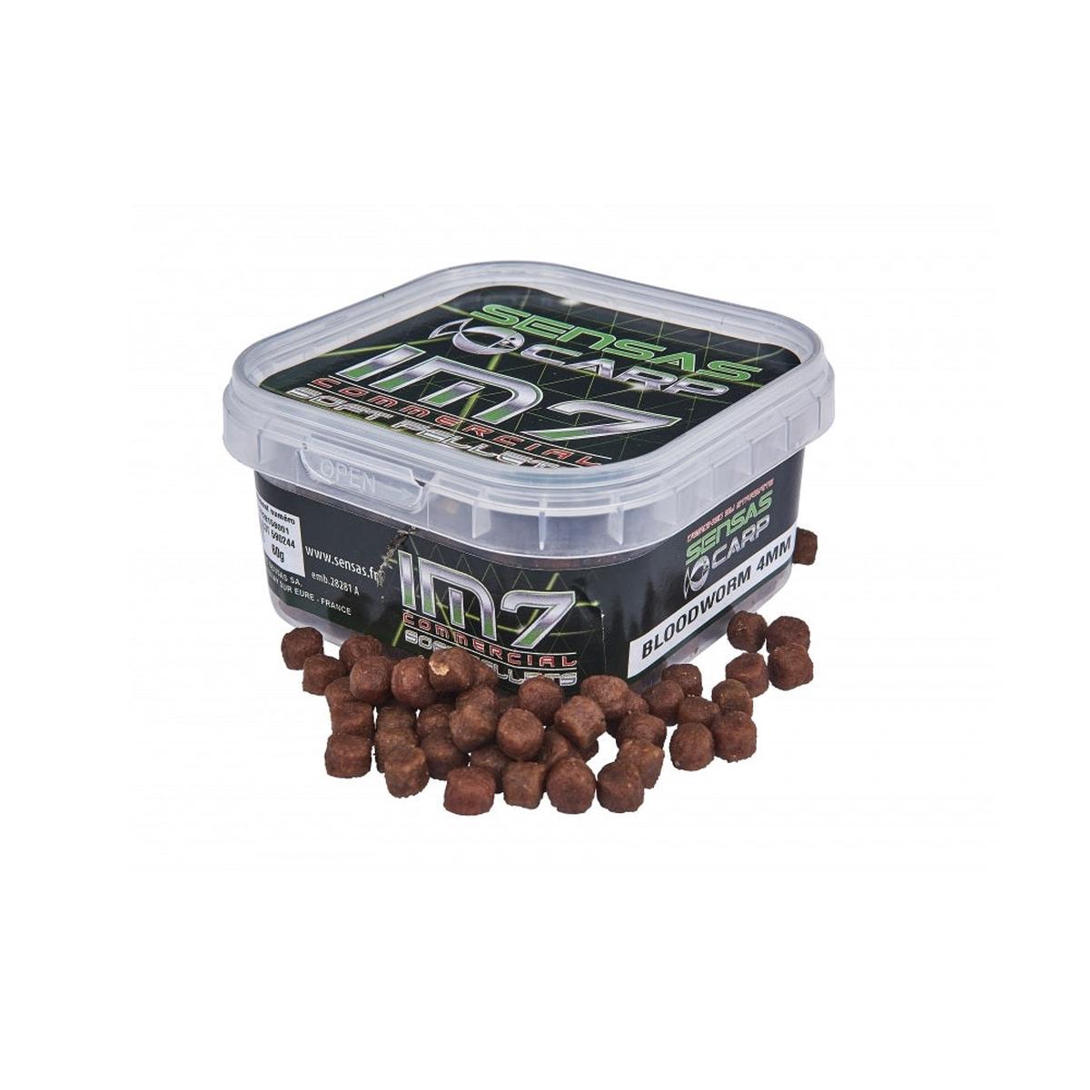 Sensas IM7 Soft Pellets Bloodworm 4mm 60g