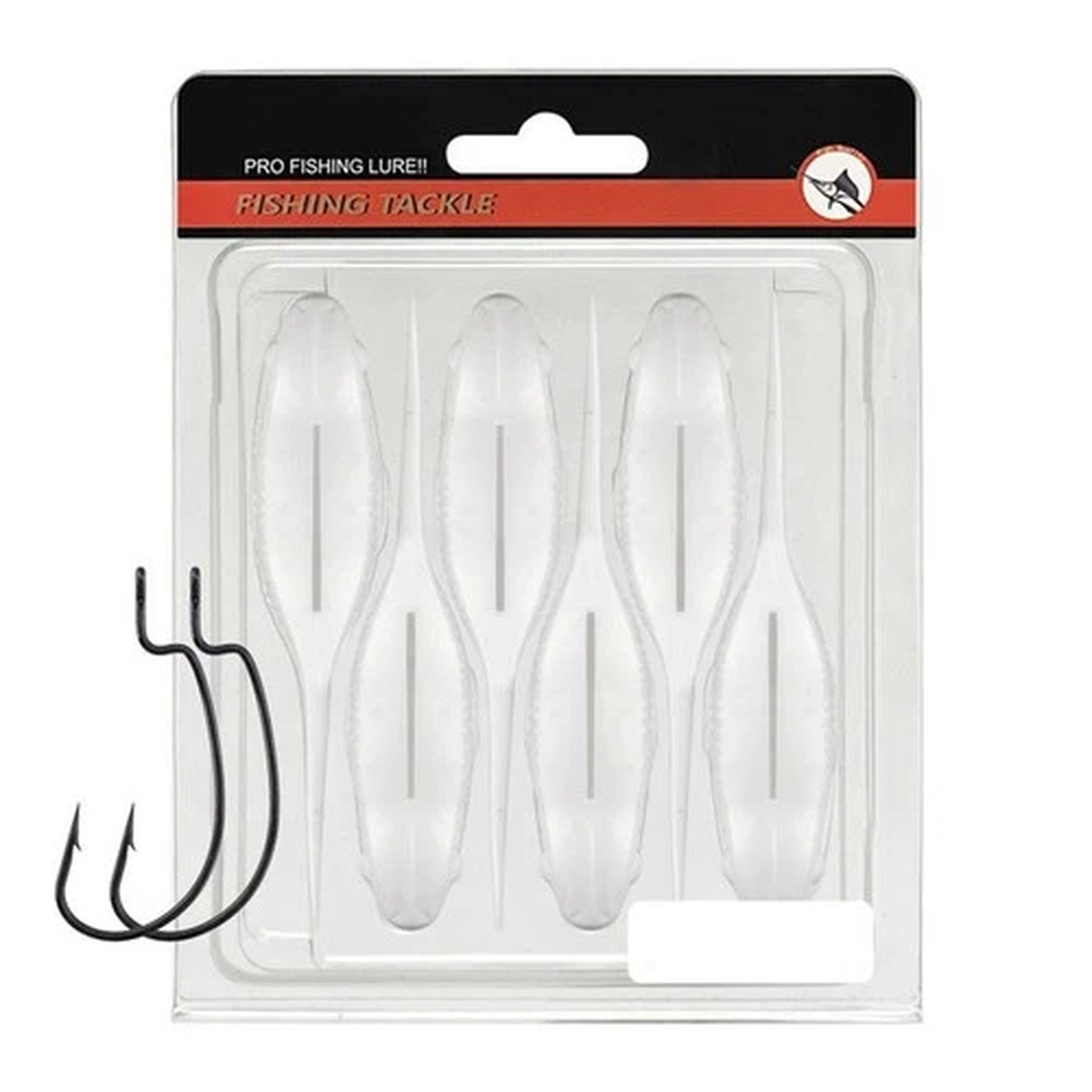 Easy to Use Soft Baits Catch More Fish with the 6pcs Tadpole Swimbait Set
