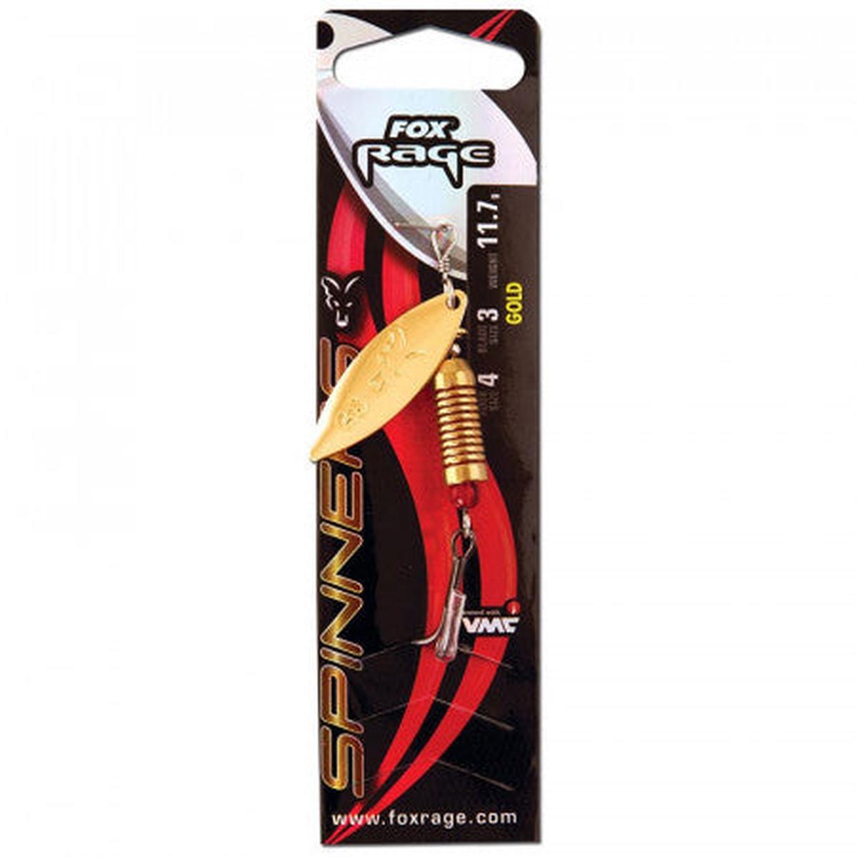 Fox Blade Leaf Spinners #1 5.1g Gold