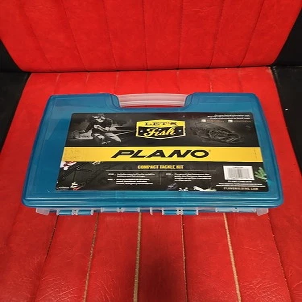Plano Let's Fish Compact Blue Tackle Kit. additional other hooks and bob