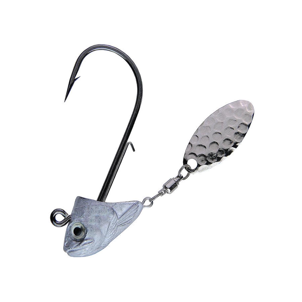 KP Spinner Jig 3D Fish Head 3/0 pack