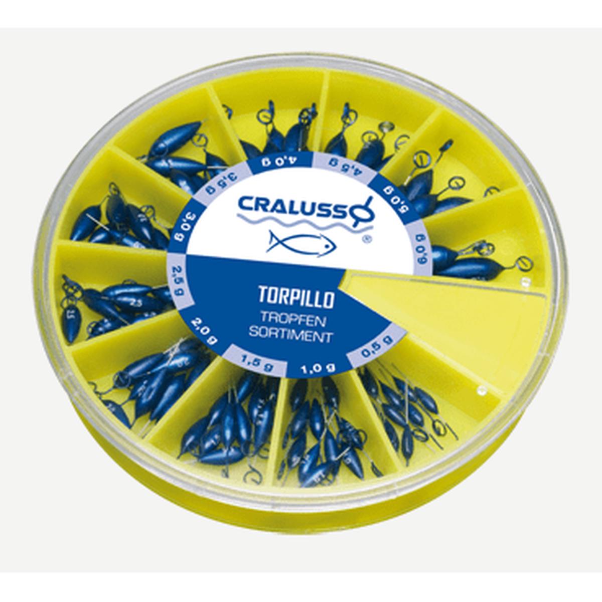 CRALUSSO Torpillo Weights 0.56 g, 1 Box