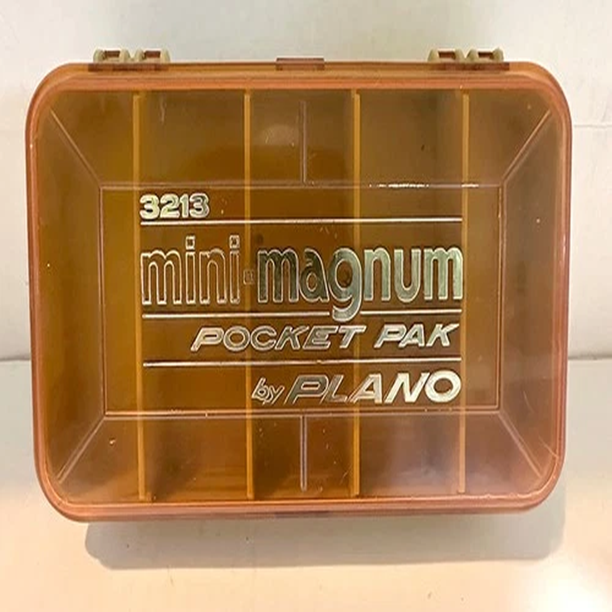 Mini-Magnum Pocket Pak By Plano #3213 Double Sided Fishing Tackle Box