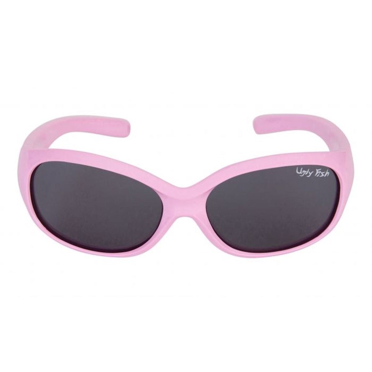 Ugly Fish Polarised Unbreakable Toddler Sunglasses - Pink Frame, Smoke Lens