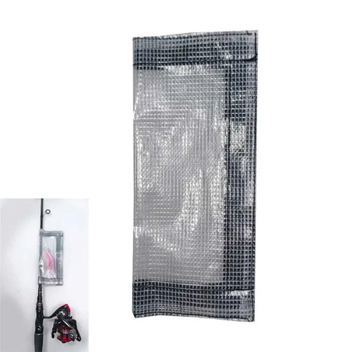 Fishing Bait Cover Durable PVC Lure Wraps Fishing Tackle Gear Keeper