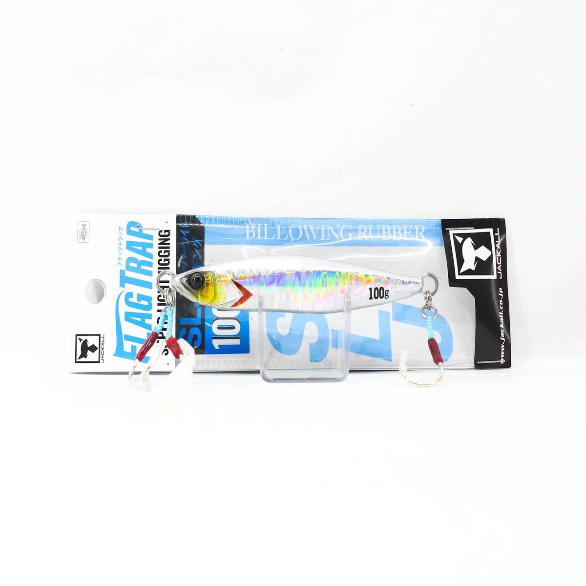 Jackall Metal Jig Flag Trap 100 grams Shirasu Silver (7879)