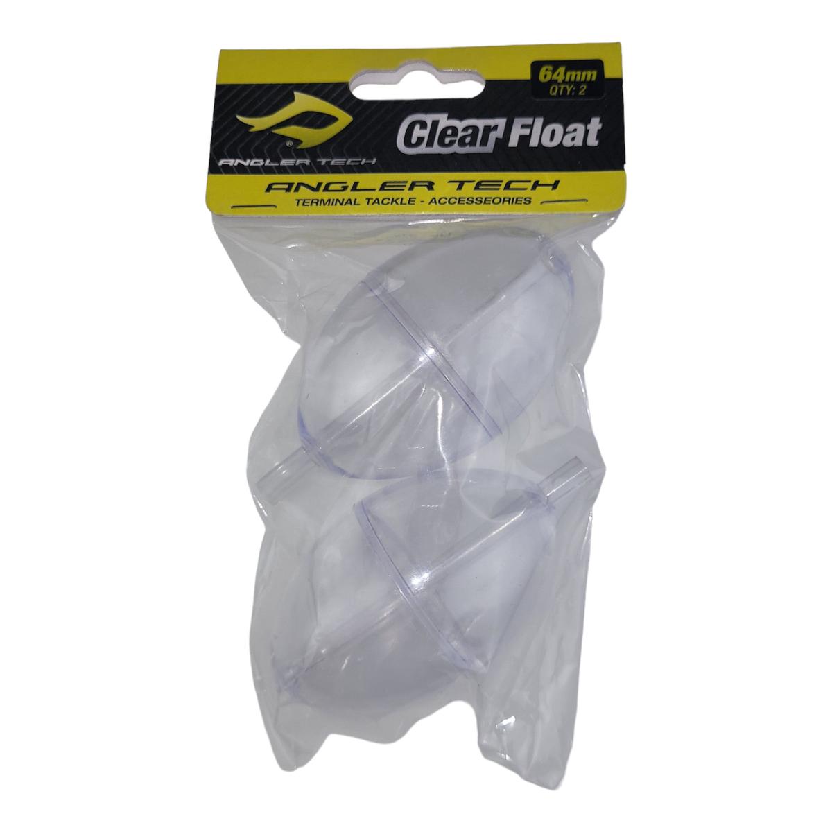 Angler Tech Clear Float 64mm 3pk