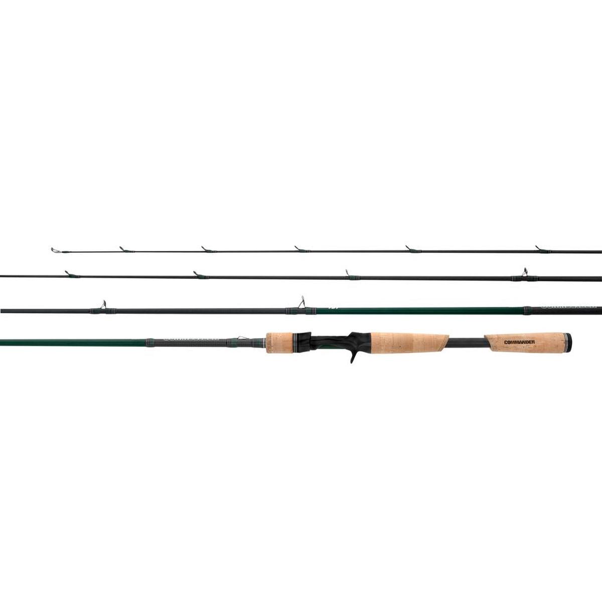 Daiwa TD COMMANDER 722HFB DUCKFIN 7'2" Baitcast Rod