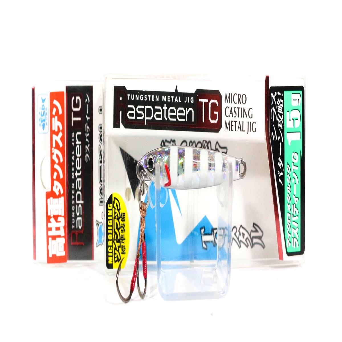 Jackall Metal Jig Raspateen TG Tungsten 15 grams Glow Stripe (3547)