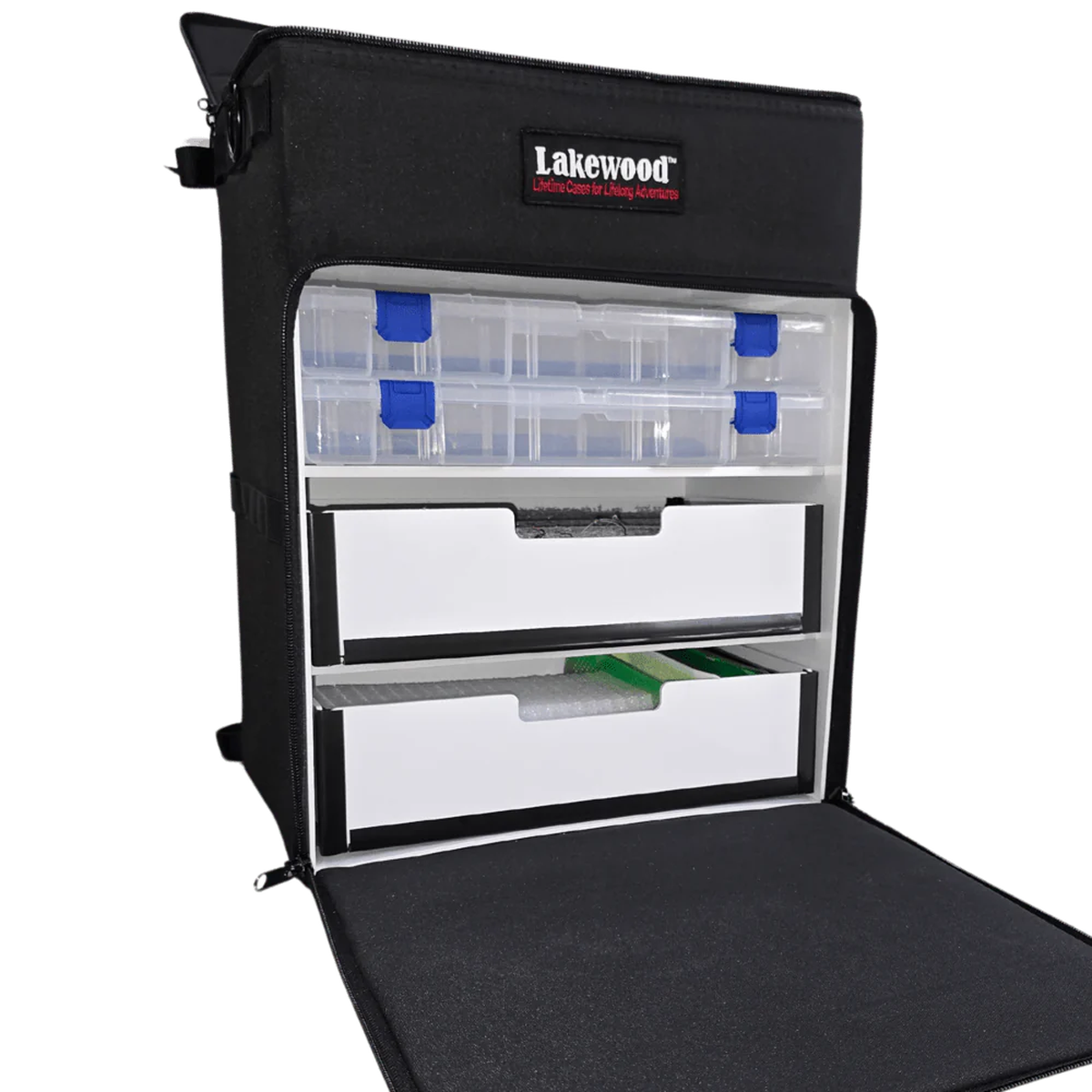 Lakewood Magnum Top Shelf Tackle Box - Black