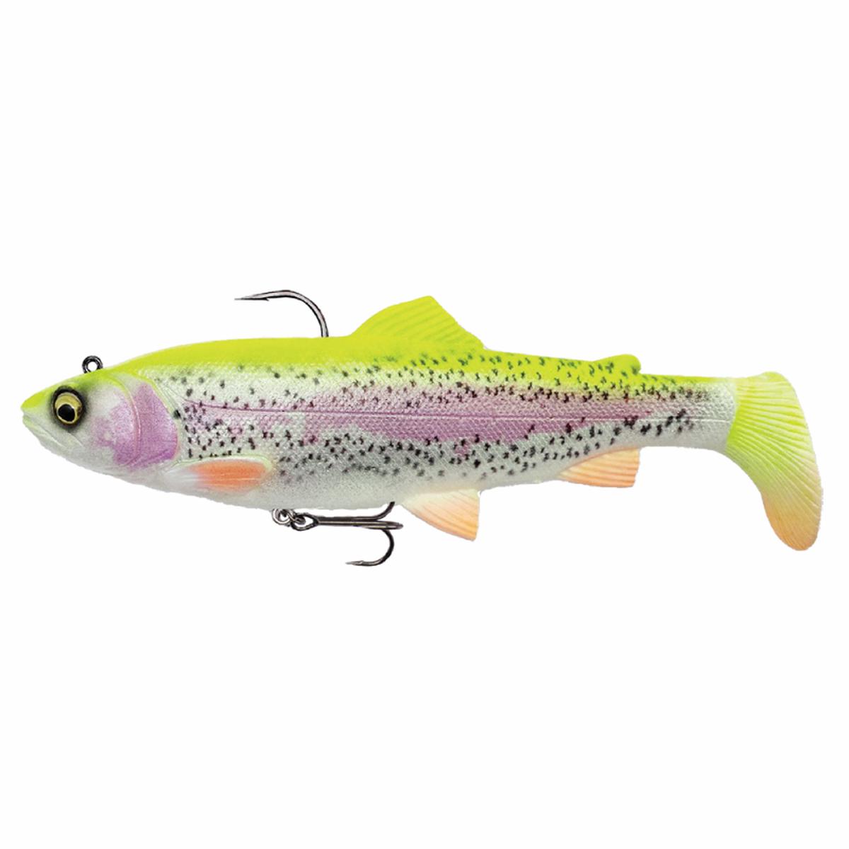 Savage Gear 4D Trout Rattle Shad 12.5cm 35g S Lemon Trout