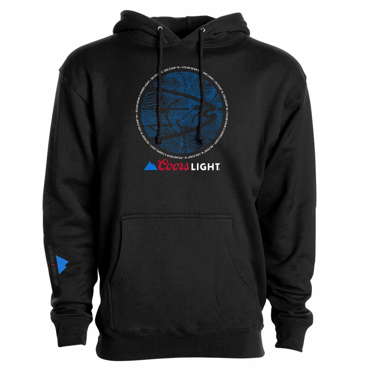 STLHD Mens X Coors Light Coordinates Premium Hoodie