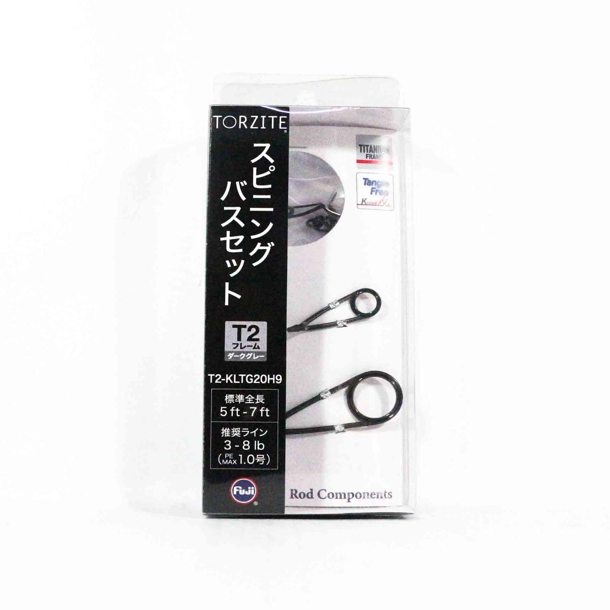 Fuji T2-KLTG Size 20H9 Rod Guide Torzite Titanium Frame Set (4875)