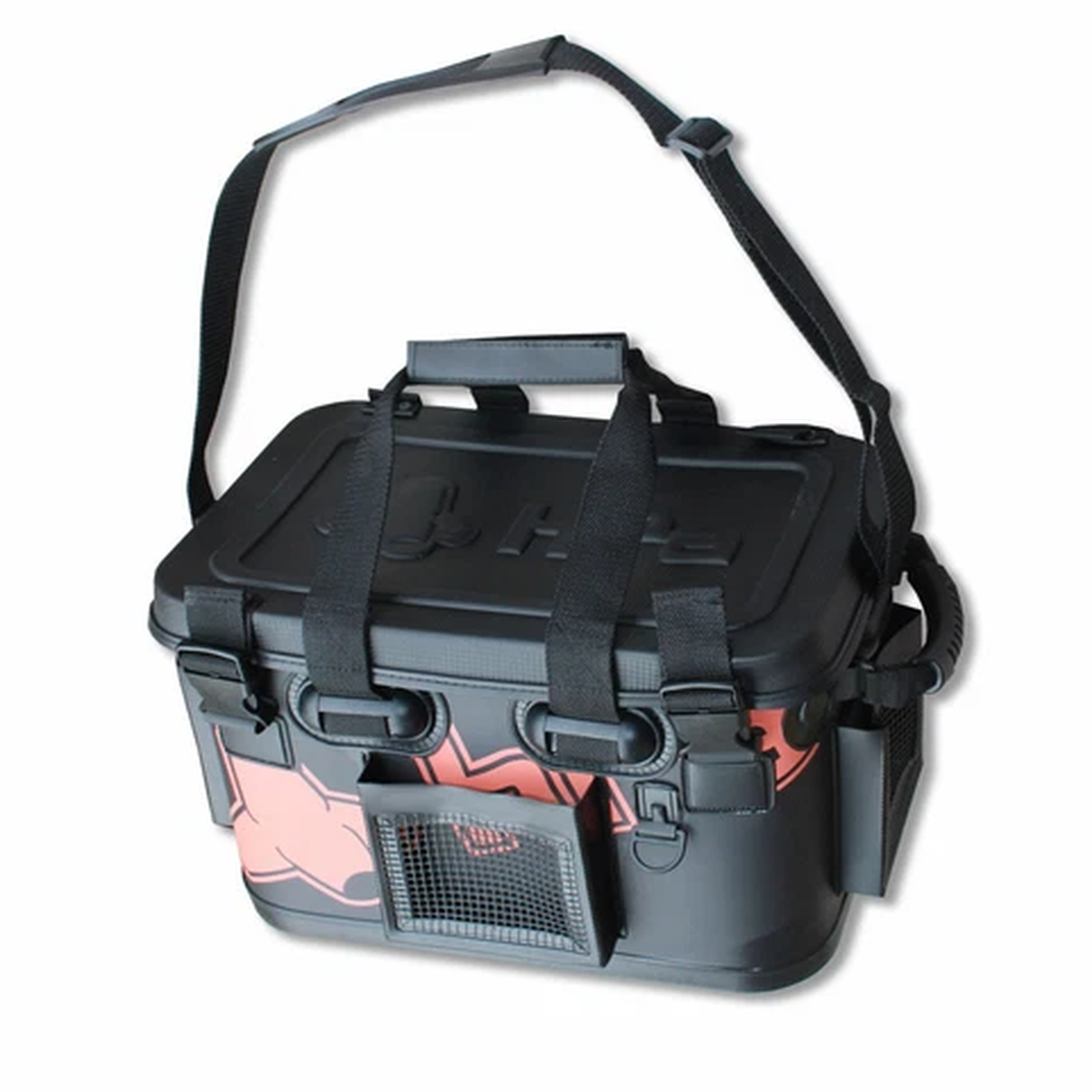 HPA Fish Box 45 Black - Rigid Waterproof Livewell Dry Gear Storage Fishing Bag
