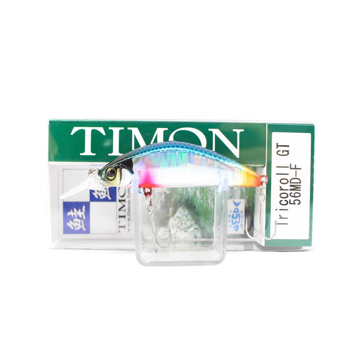 Jackall Timon Tricoroll GT 56 MD-F Floating Lure Blue Back (8168)