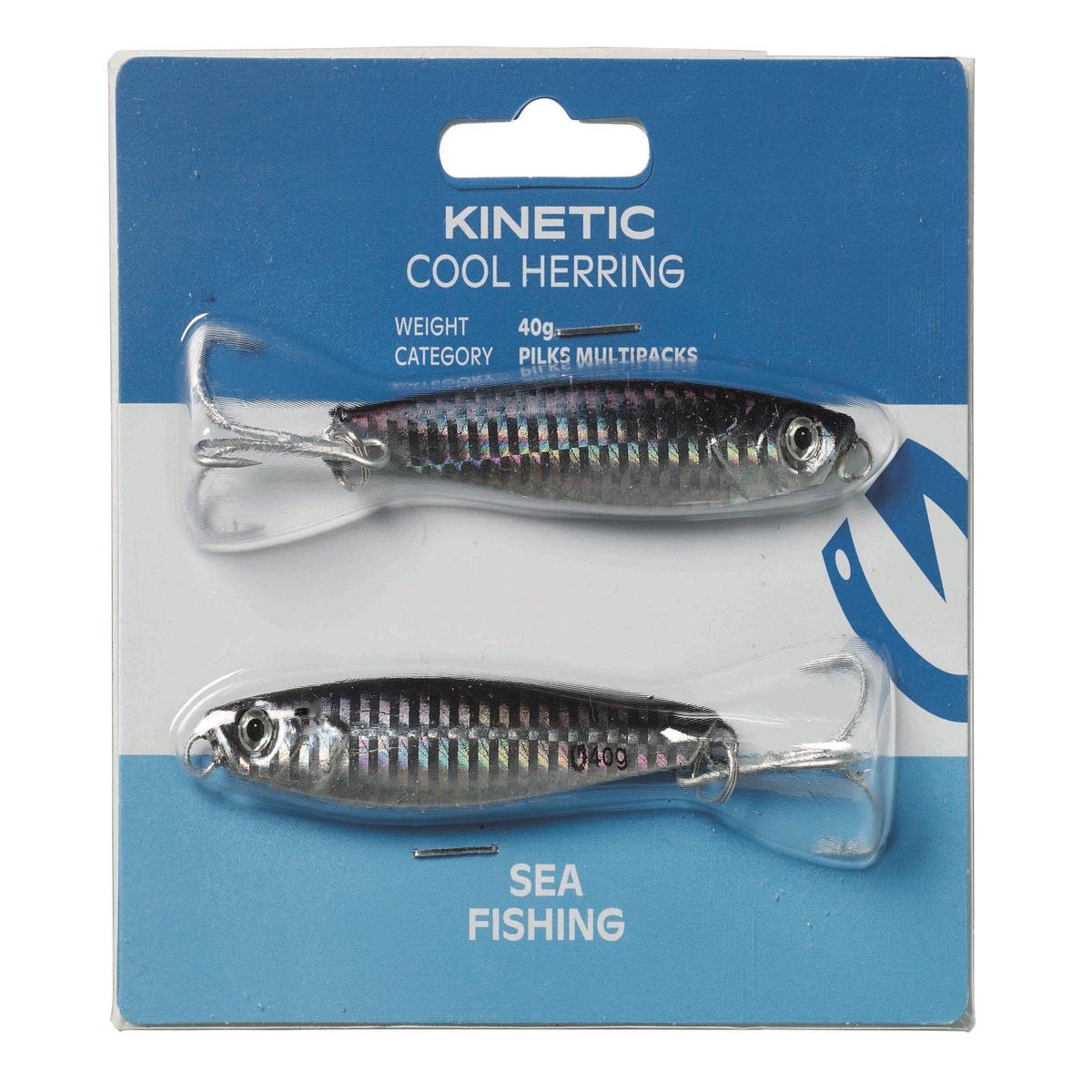 Kinetic Cool Herring 2pack 25g Black/Silver