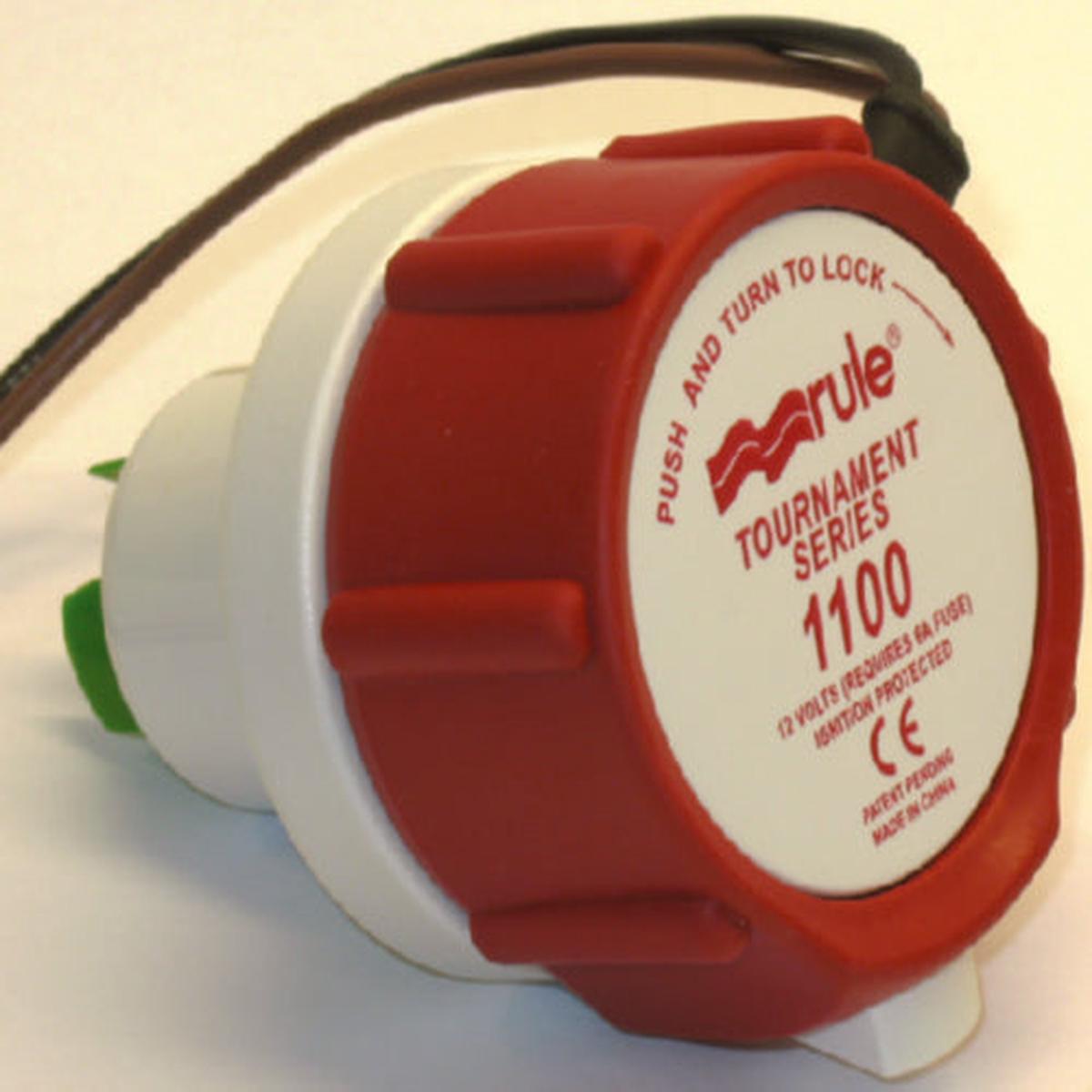 Rule Tournament Series Replacement Motor 12 Volt 1,100 GPH Cartridge Only.