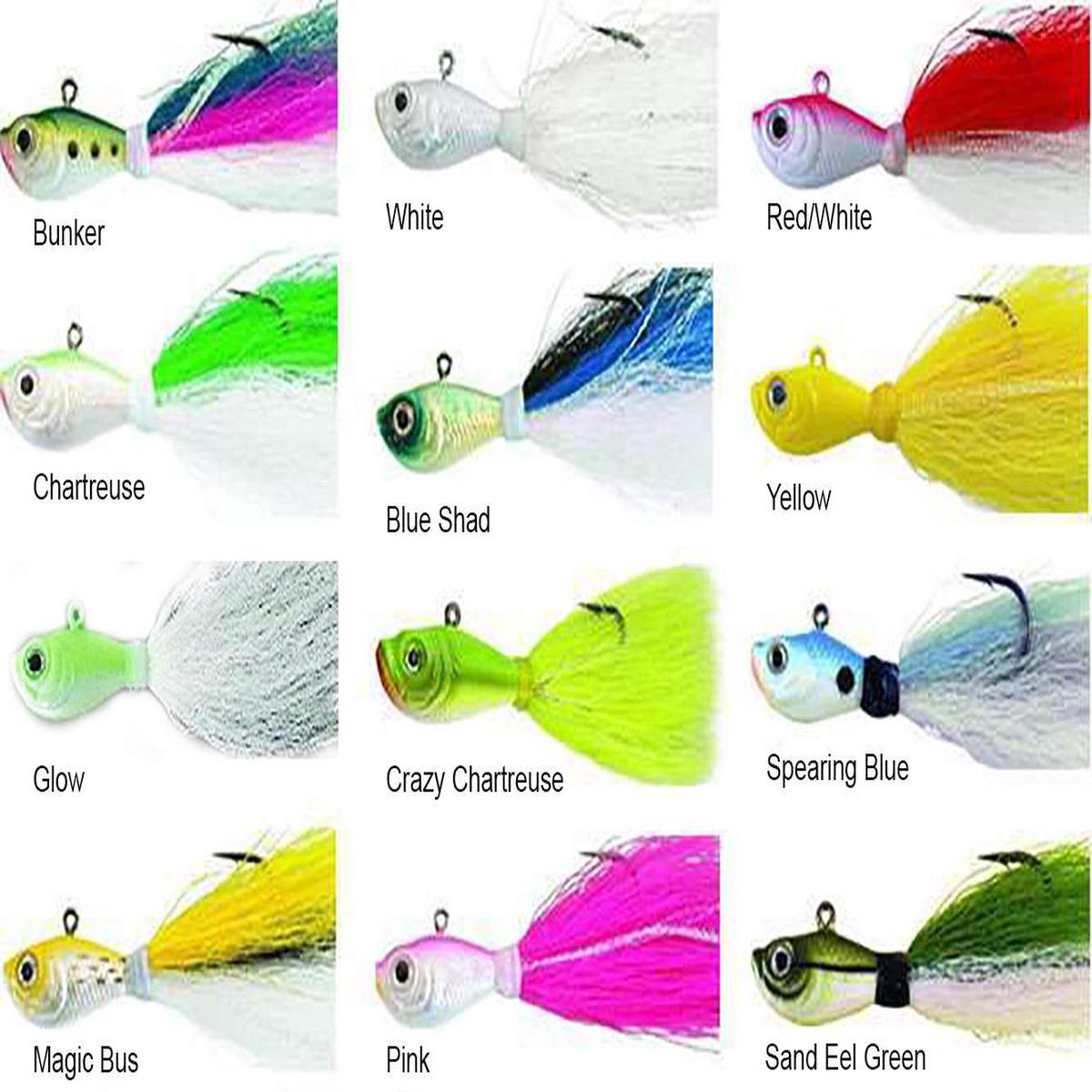 SPRO Prime Bucktail Jigs 1/2 Ounce