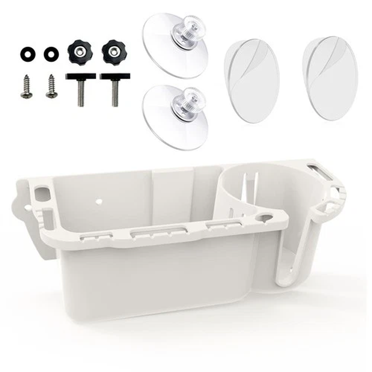 EUPHENG Boat Caddy Organizer, Multifunctional Boat Storage Organizer with Dra...