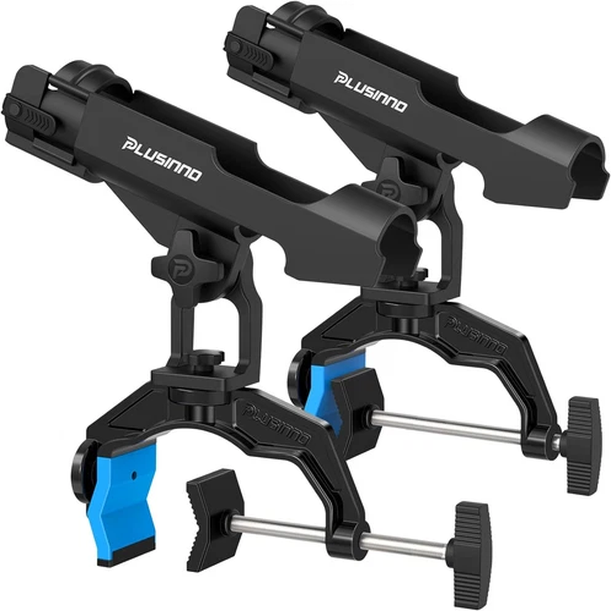 1/2/4 Pack Fishing Rod Holders for Boat, Fishing Rod Holder with Enlarge Clamp,