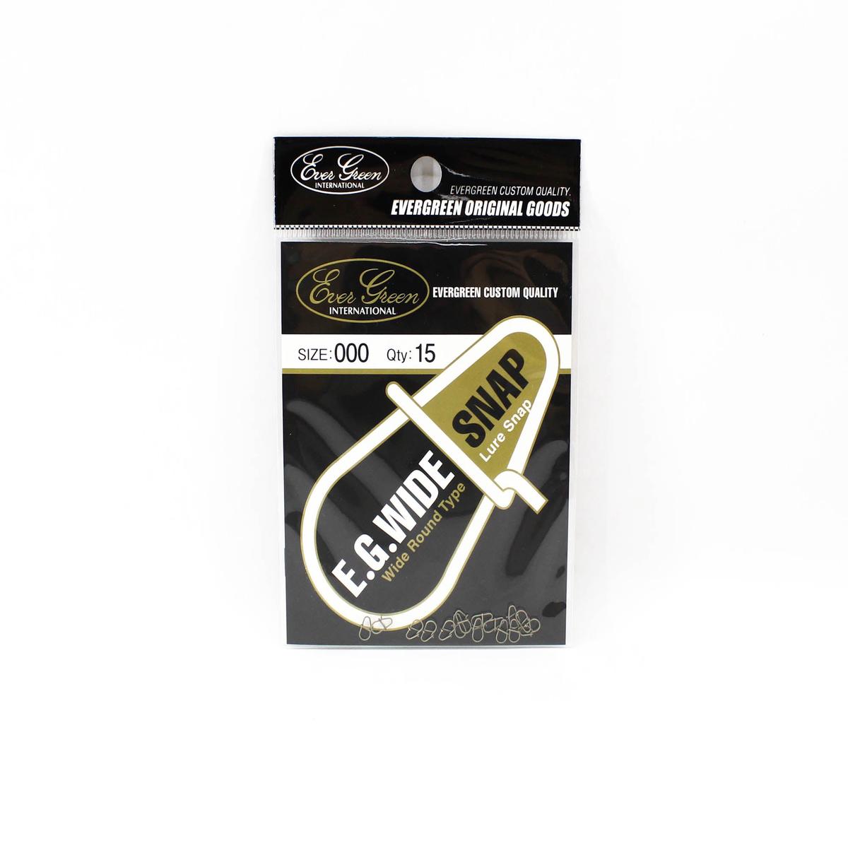 Evergreen Lure Wide Snap Size 000 (5031)