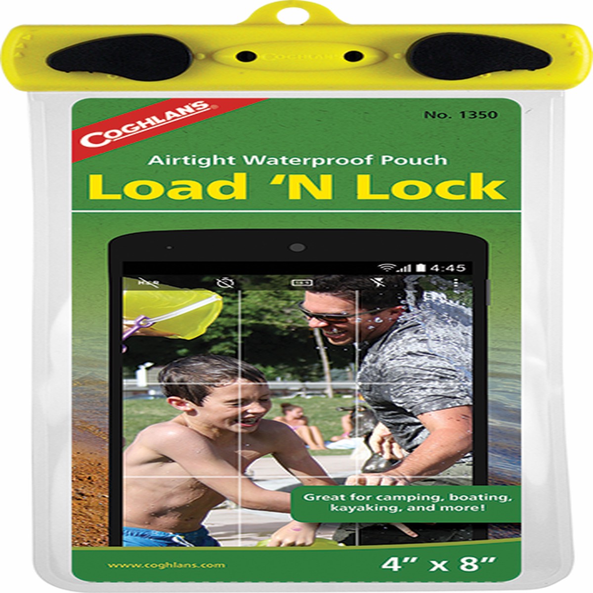 Coghlan S Clear Load N Lock Airtight 4 X 7 Waterproof Pouch Ideal For Water Sports