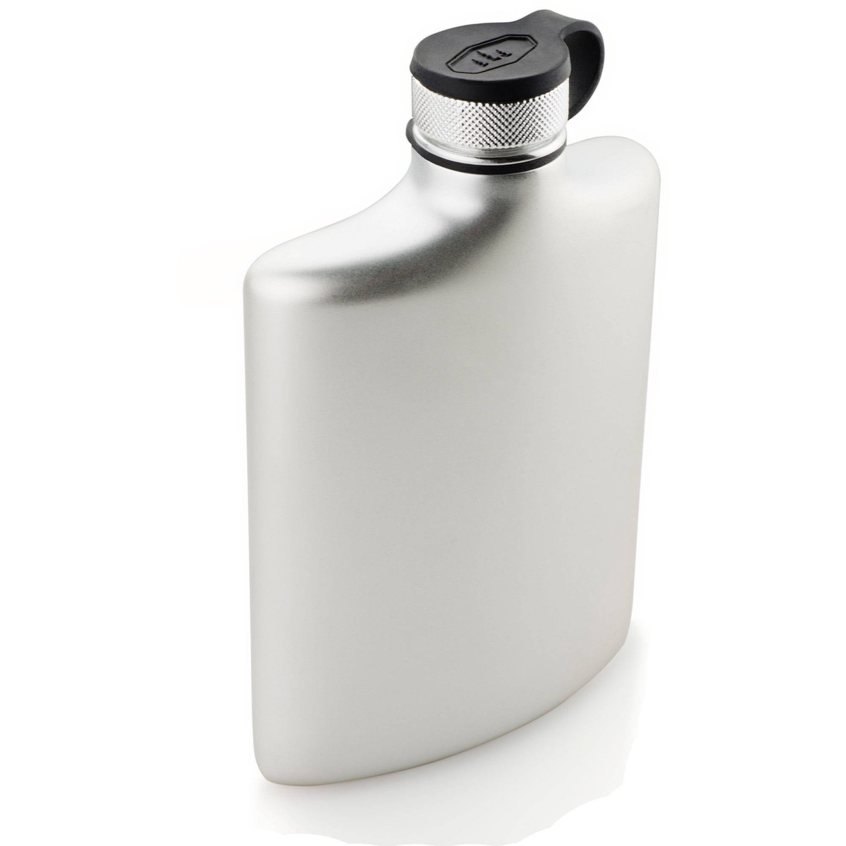 GSI Outdoors 8 Fl Oz Glacier Stainless Hip Flask (Stainless Steel) Outdoor Sports Equipment