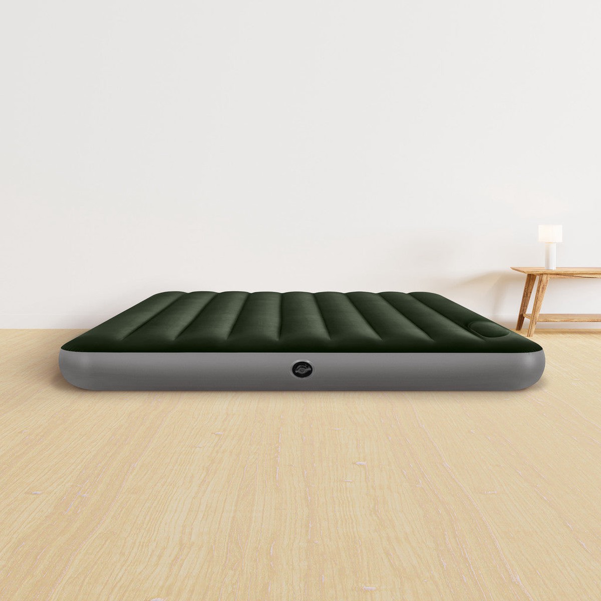 Intex Dura-Beam Standard Downy Air Mattress 10" Queen w/ Built-In Foot Pump